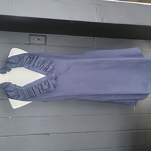 Navy blue sleeveless dress